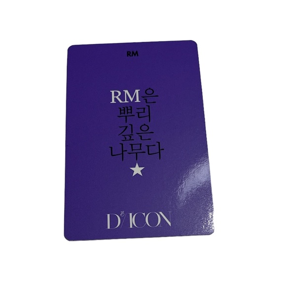 BTS D/ICON Photo Card / RM - Picture 2 of 2